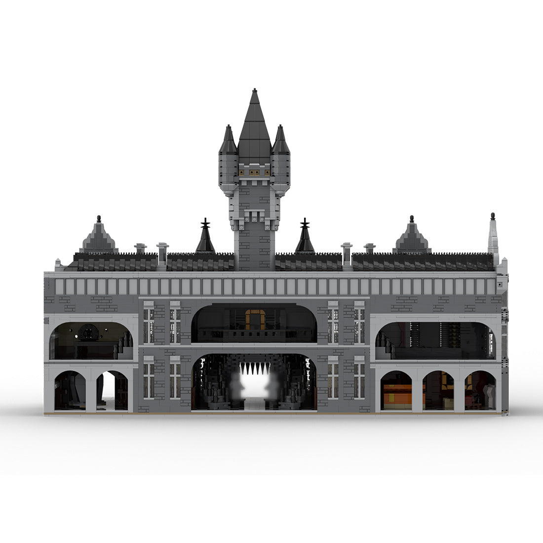 moc-231489 frankenstein manor gothic castle building blocks(8326pcs)
