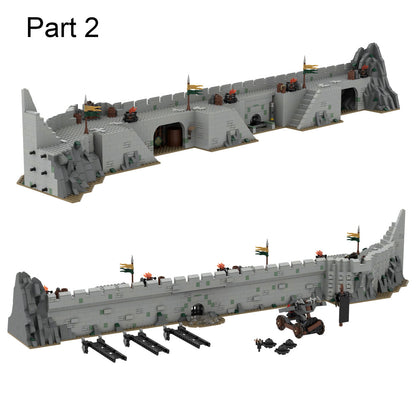 moc-38478 helm's deep building blocks set (15775pcs)