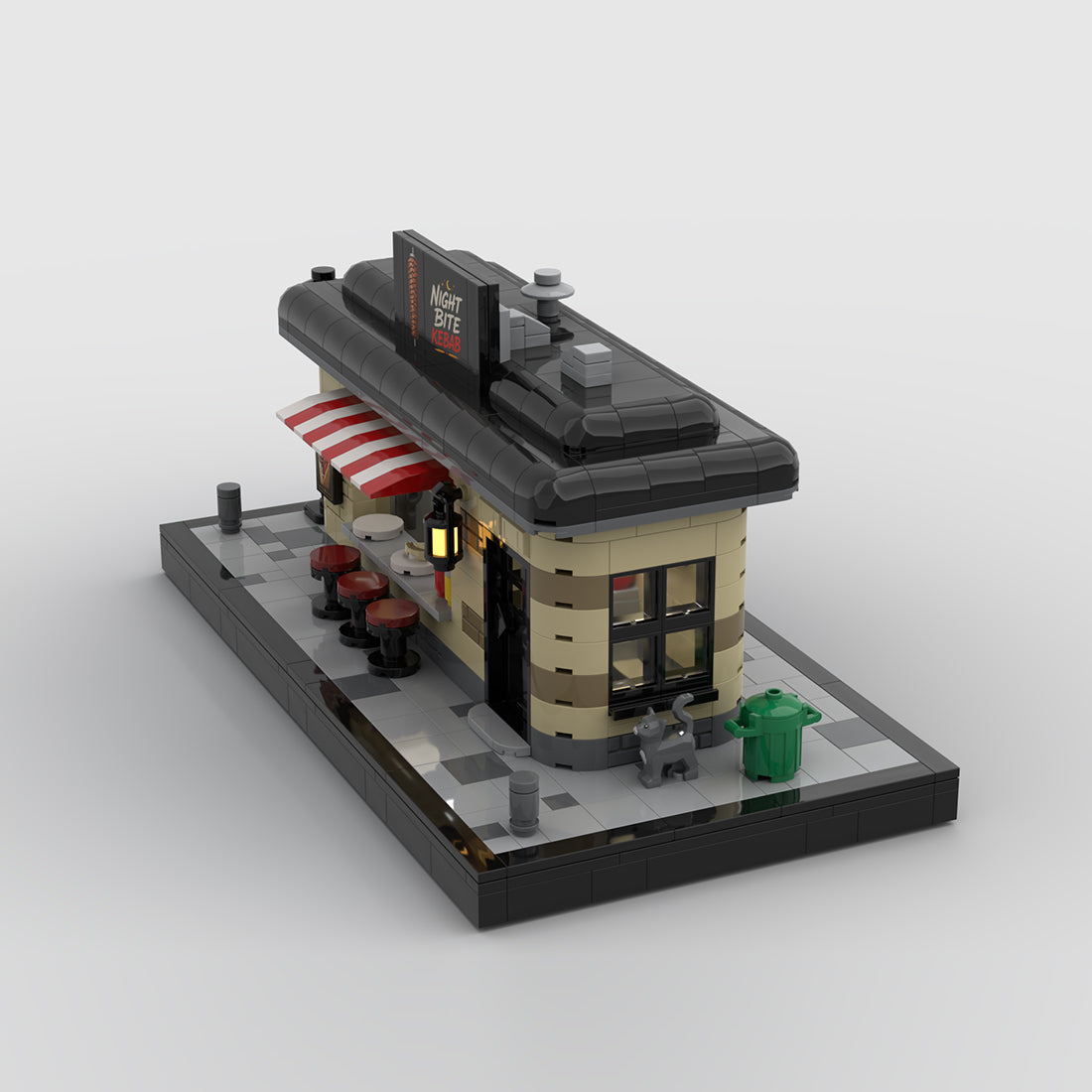 Urban Nightlife Series Diaroama Building Blocks Sets