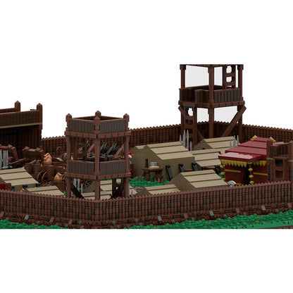 moc-139859 roman field camp (medium) building blocks set (31789pcs)
