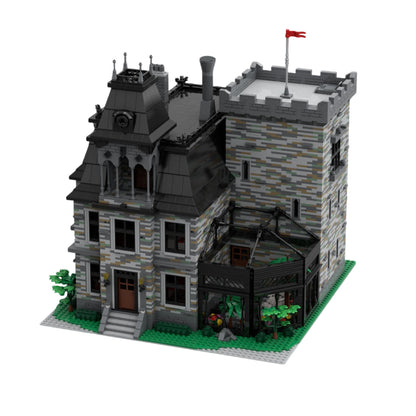 gothic castle villa victorian mansion building blocks set (10285pcs)