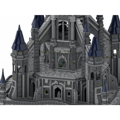 moc-161243 hyrule castle building blocks set – zelda tears of the kingdom giant moc model (47821pcs)
