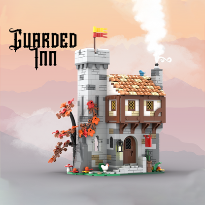 moc-221881 guarded inn building blocks set (867pcs)