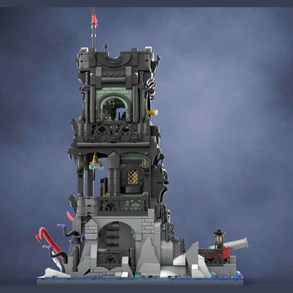 Black Watchtower Pirate Fortress Building Blocks