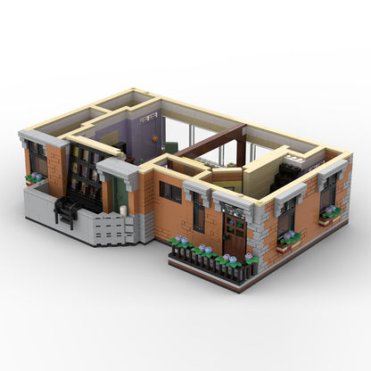 city apartment sitcomplex full version building blocks set(8574pcs)