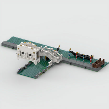 moc-84806 venice palace canal and bridge building blocks set