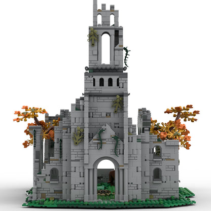 moc-148241 elleh church - elden ring building blocks set (2401pcs)