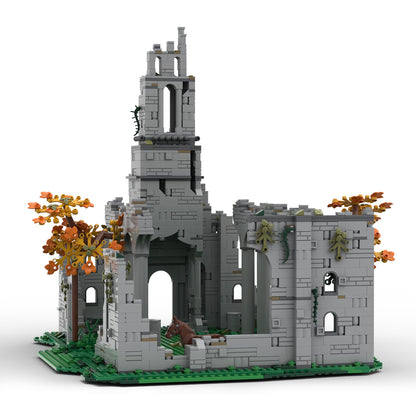moc-148241 elleh church - elden ring building blocks set (2401pcs)