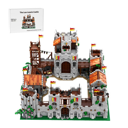 moc-240878 lux leonis castle building blocks set (8884pcs)