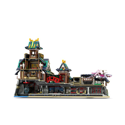 traditional japanese castle building block set (4040pcs)