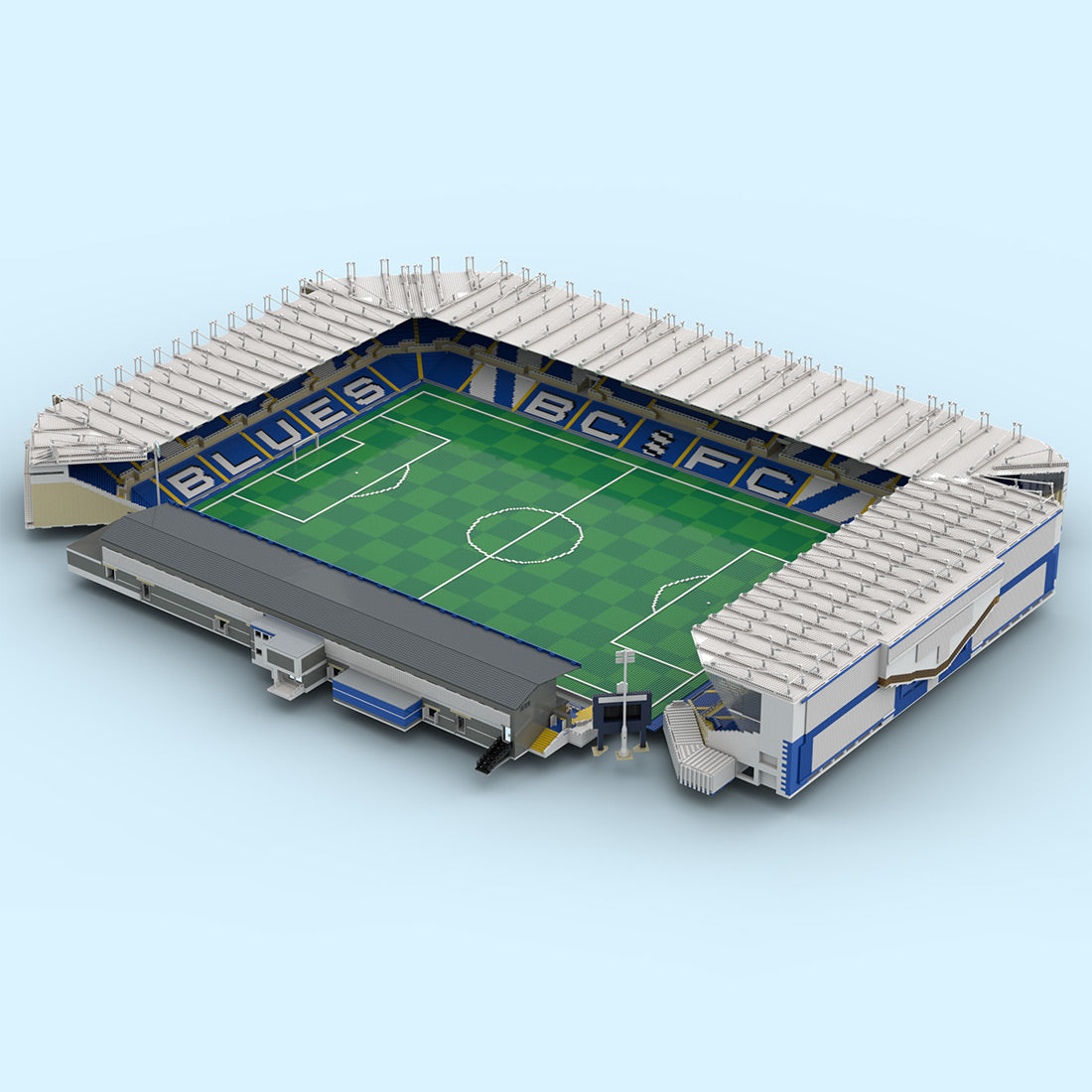 moc-85499 st andrews stadium building block set（49818pcs）