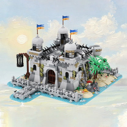 MOC-266198 Seafarer's Bay Pirate Prison Building Blocks Set
