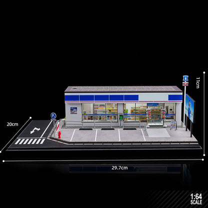 1/64 scale lawson convenience store diorama building scene model