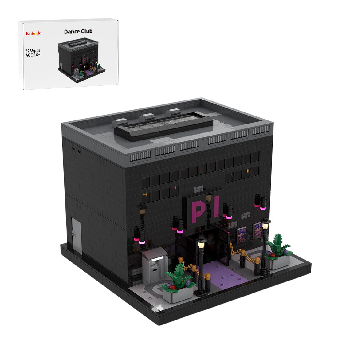 Urban Nightlife Series Diaroama Building Blocks Sets
