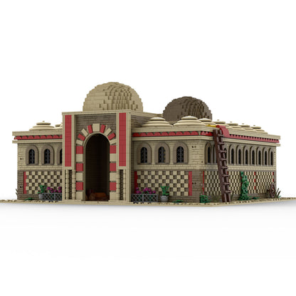 moc-215422 age of empires - middle eastern caravanserai building blocks set (11111pcs)