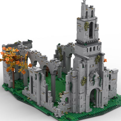 moc-148241 elleh church - elden ring building blocks set (2401pcs)