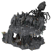 moc-55839 shelob's lair building blocks moc set (2261pcs)