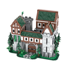 moc-241818 green dragon knights’ castle building blocks set (4862pcs)