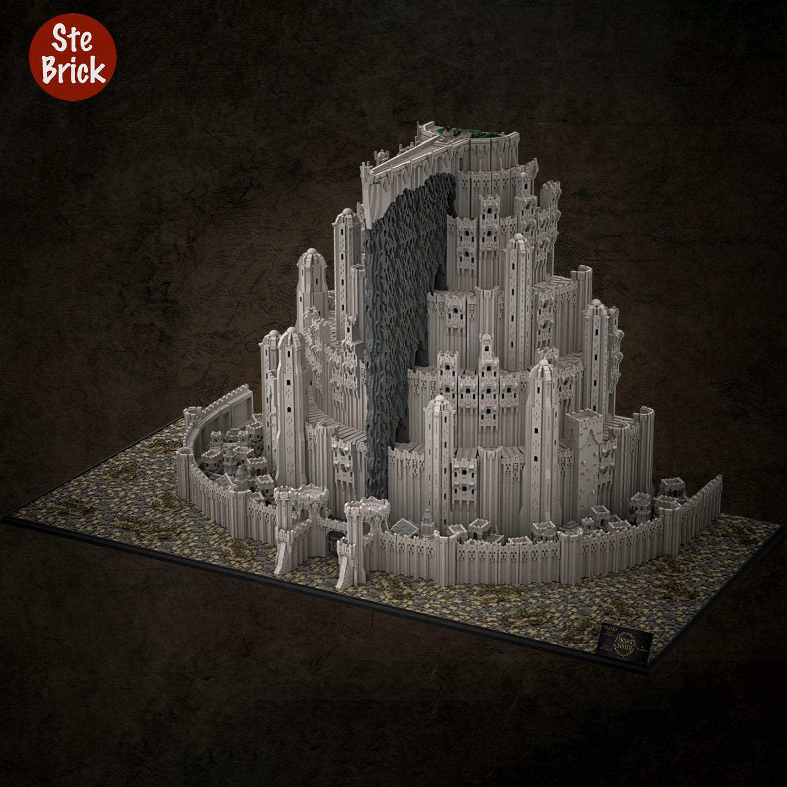 moc-64235 the seven rings – part a (99548pcs)