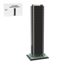 moc-231911 1/800 scale aon center los angeles building blocks set (730pcs)