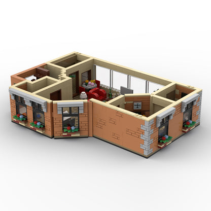 city apartment sitcomplex full version building blocks set(8574pcs)