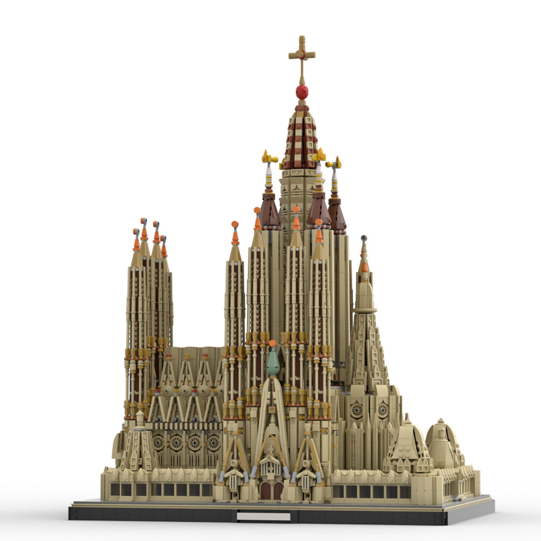 moc-65795 sagrada familia building block set (10045pcs)