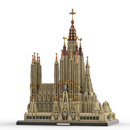 moc-65795 sagrada familia building block set (10045pcs)