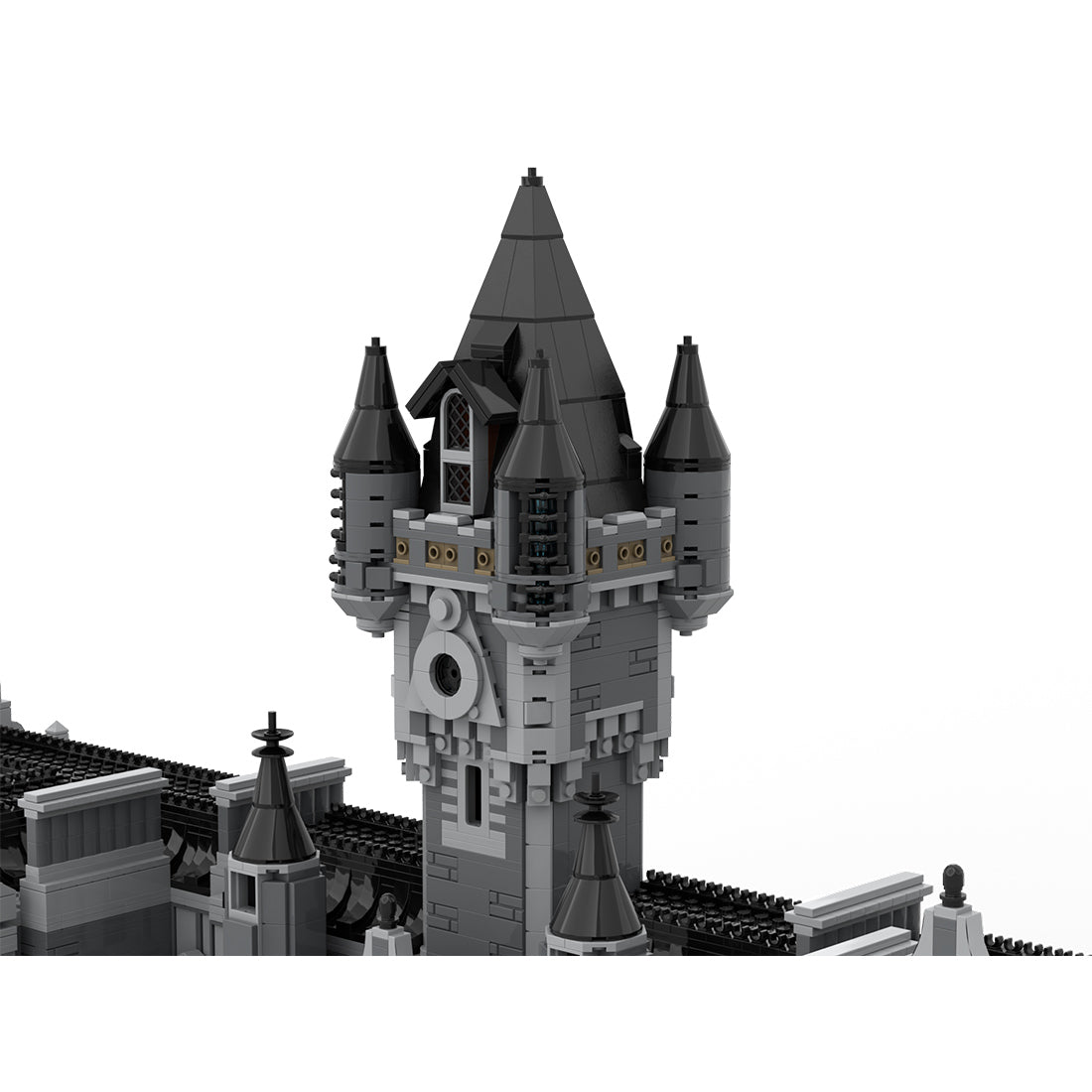 moc-231489 frankenstein manor gothic castle building blocks(8326pcs)