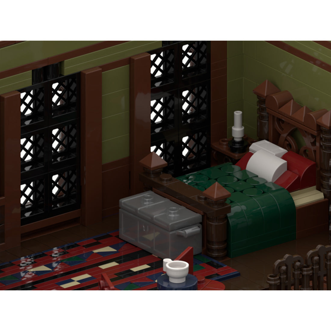 moc-206892 medieval castle building blocks set(21090pcs)