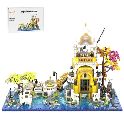 imperial fortress pirate building blocks set (3429pcs)