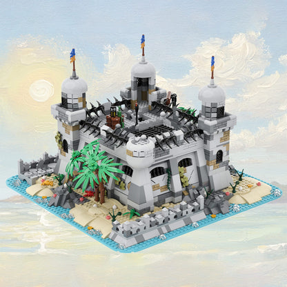 MOC-266198 Seafarer's Bay Pirate Prison Building Blocks Set
