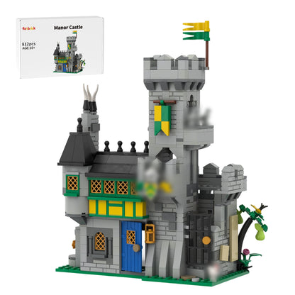 moc-235273 chevron's manor of many pigeons building blocks set (812pcs)