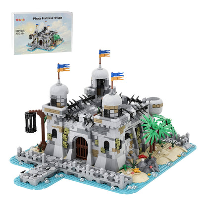 MOC-266198 Seafarer's Bay Pirate Prison Building Blocks Set