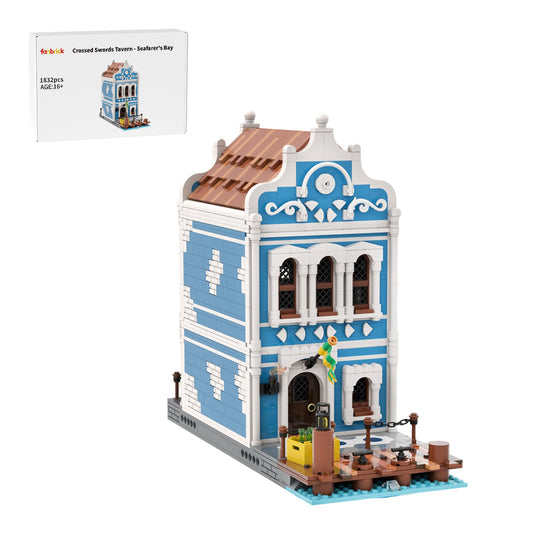 moc-251238 seafarer's bay building blocks set by mikey_brickalloti (5996pcs)