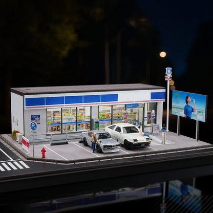 1/64 scale lawson convenience store diorama building scene model