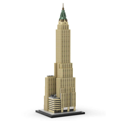 moc-130597 1/800 scale new york famous landmark street scene building blocks set (923pcs)