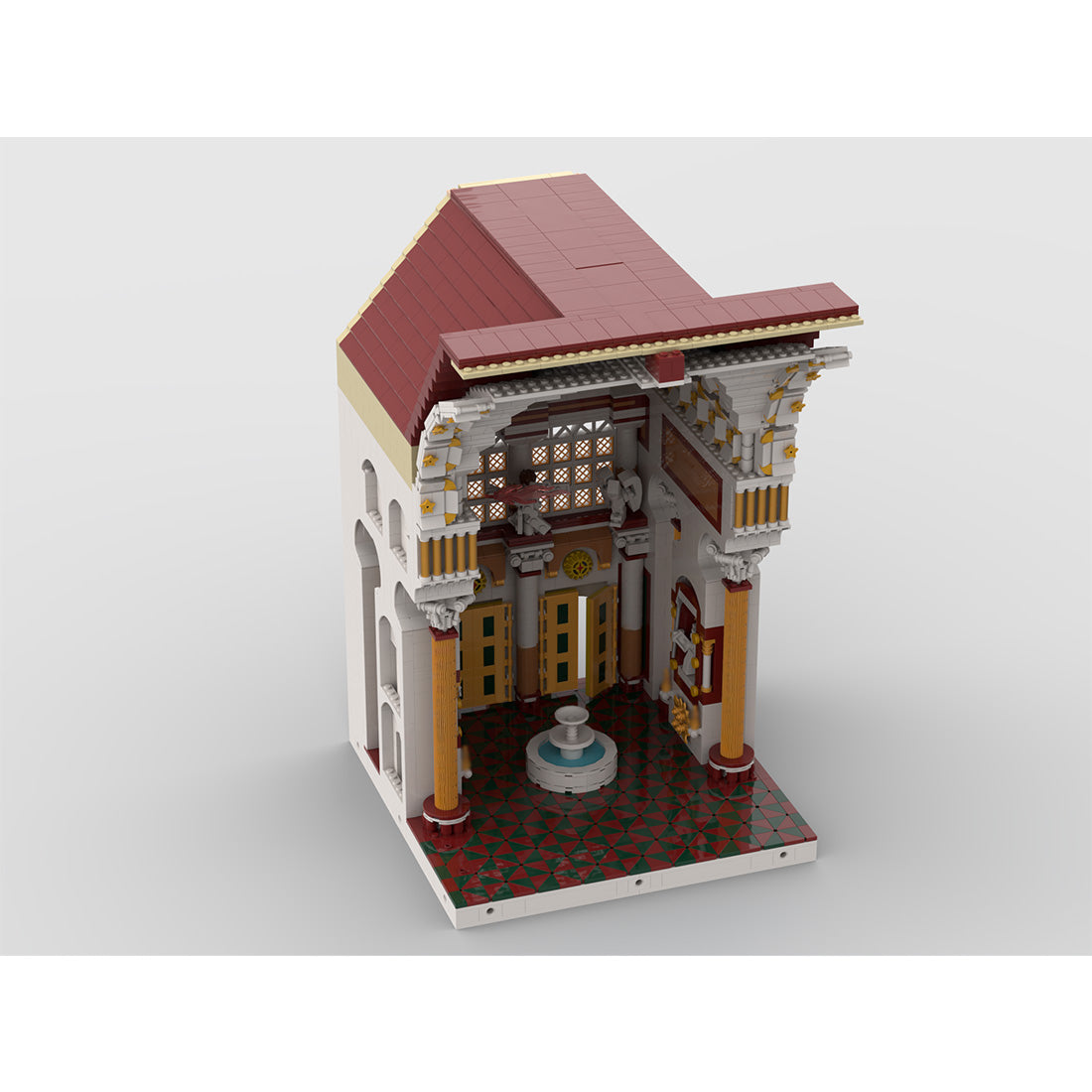 Ancient Roman Bath Building Blocks