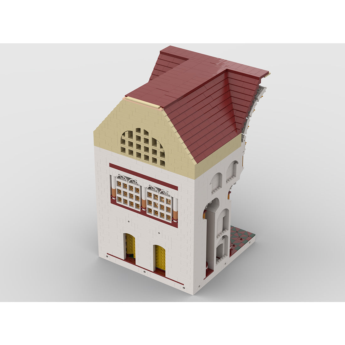 Ancient Roman Imperial Bath Building Set