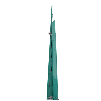 moc-153609 1/2000 scale saudi jeddah tower building blocks(554Ppcs)