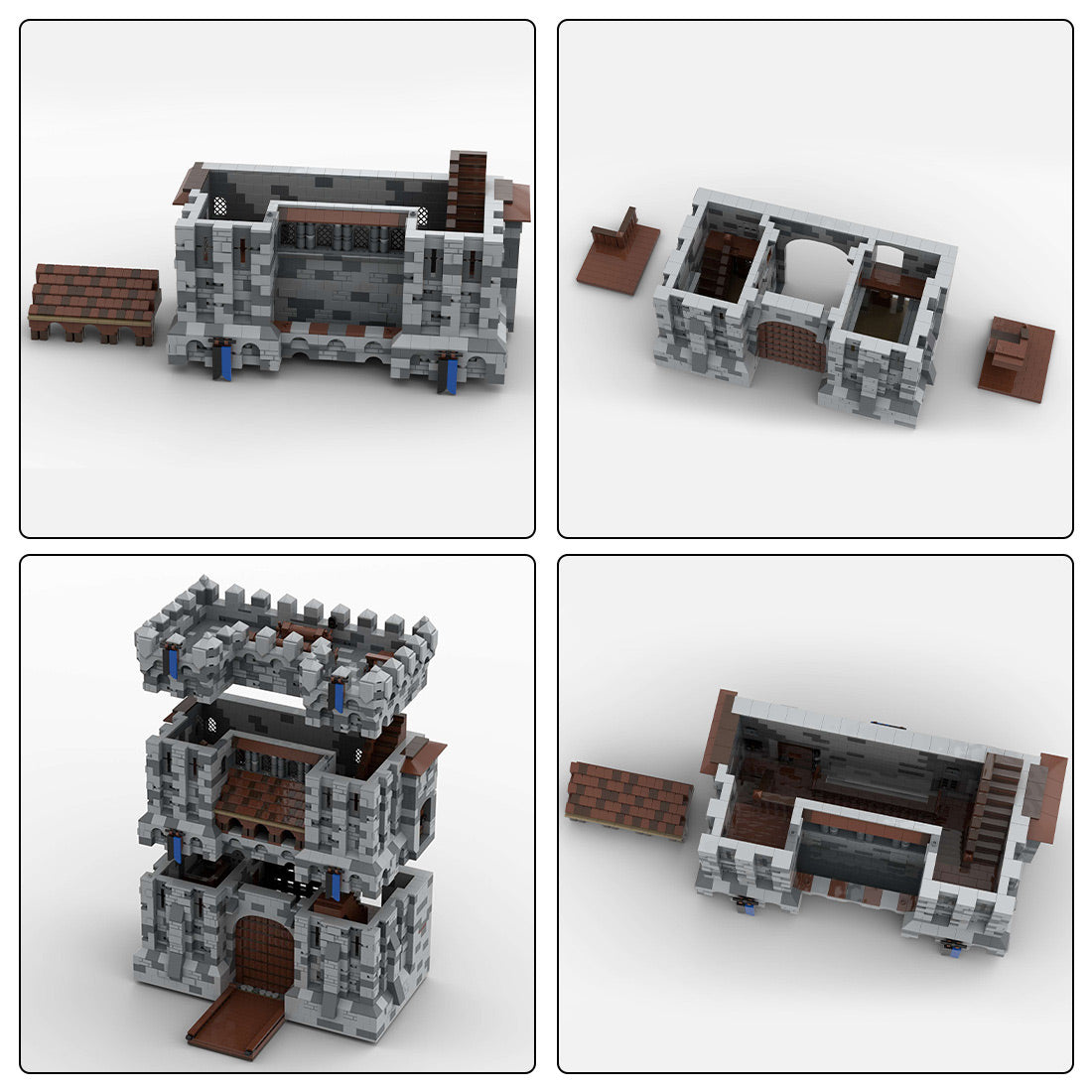 moc-131299 medieval castle building blocks set (112644pcs)
