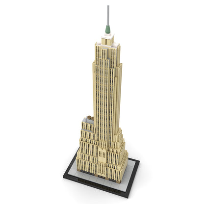 moc-149818 1/800 Scale new york city famous landmark building blocks set (742pcs)