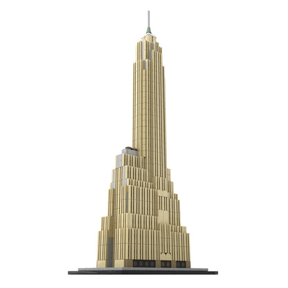 moc-149818 1/800 Scale new york city famous landmark building blocks set (742pcs)