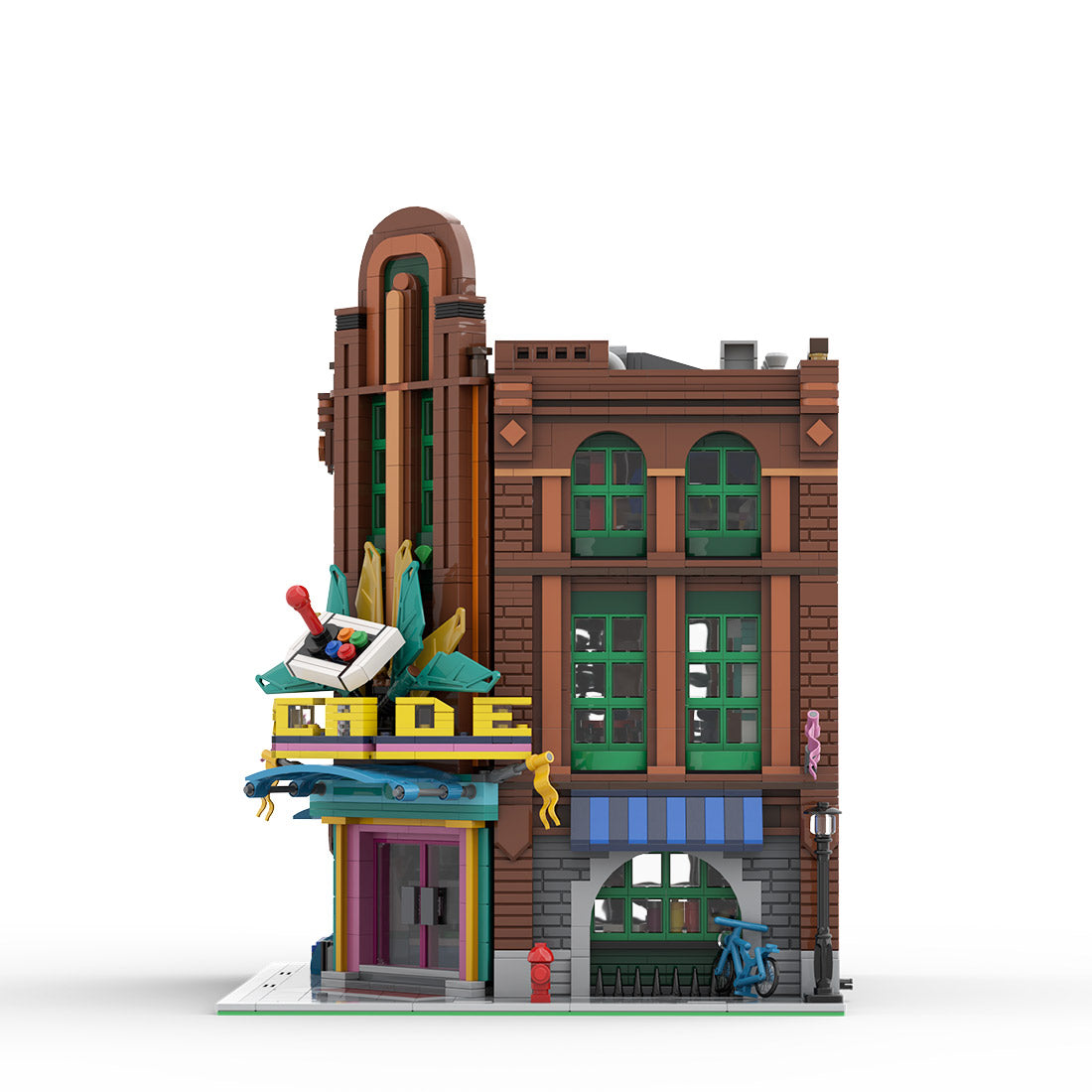 MOC-159975 Klassisches 80er-Jahre Arcade-Spielzimmer Bausteine