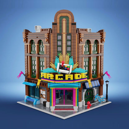 MOC-159975 Klassisches 80er-Jahre Arcade-Spielzimmer Bausteine
