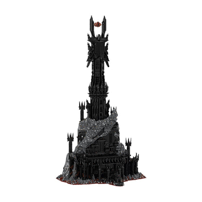 moc-164351 ucs barad-dur dark fortress building blocks set (17693pcs)