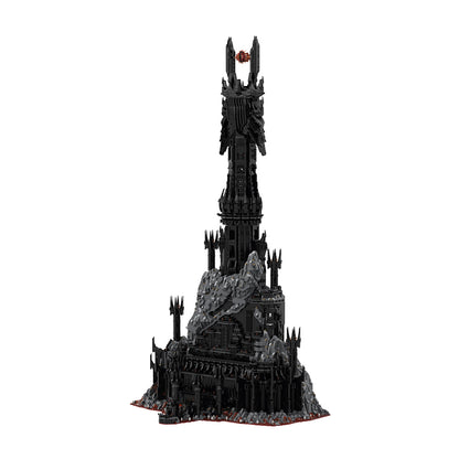 moc-164351 ucs barad-dur dark fortress building blocks set (17693pcs)