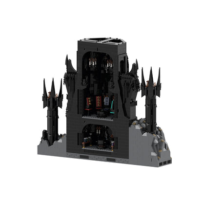 moc-164351 ucs barad-dur dark fortress building blocks set (17693pcs)