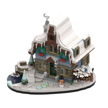 moc-165379 nordic winter house buidling blocks set (1812pcs)