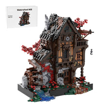 MOC-214249 Medieval MOC Waterwheel Mill Building Blocks