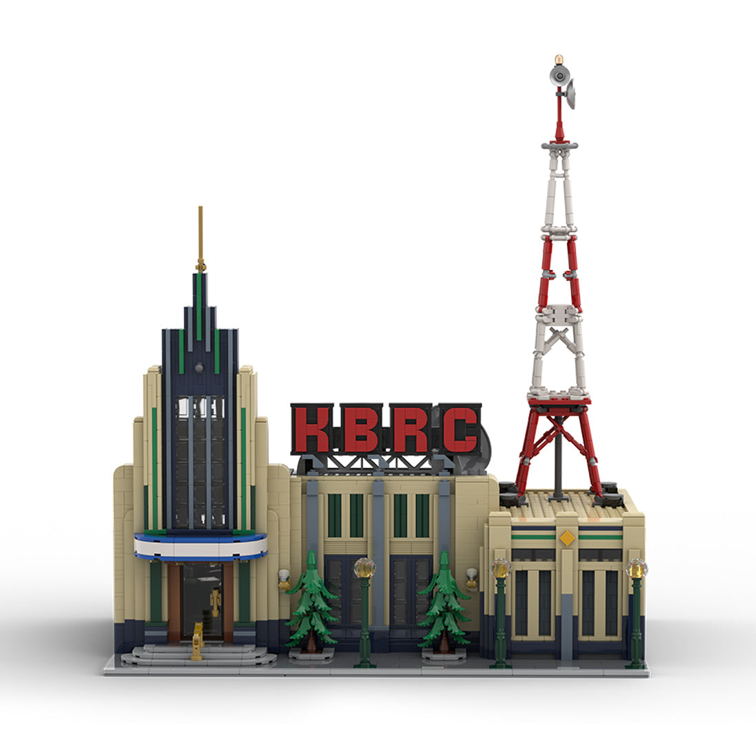 MOC-226314 Radiostation BRICK KBRC Bausteine